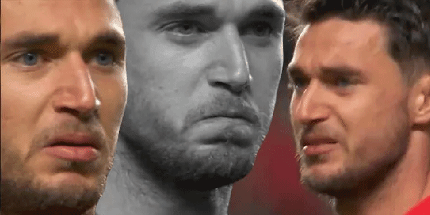 Ukraynalı yıldız gözyaşlarını tutamadı