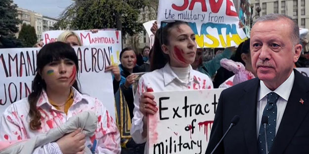 Ukraynalılar öyle bir çağrıda bulundu ki… ‘Helal olsun sana Erdoğan' dedirten görüntüler