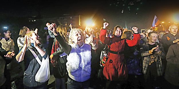 Ukrayna’nın doğusunda ‘Yeni Rusya’ kuruluyor