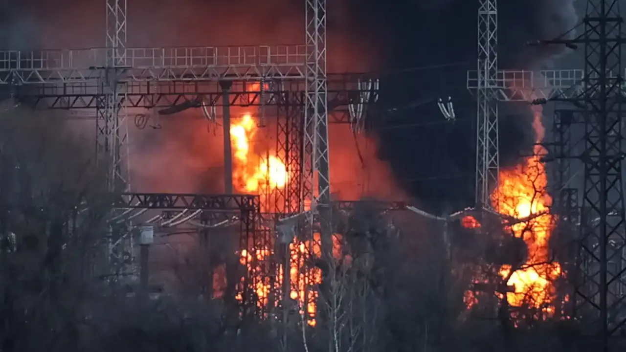 Ukrayna'nın enerji tesislerine hava saldırısı!
