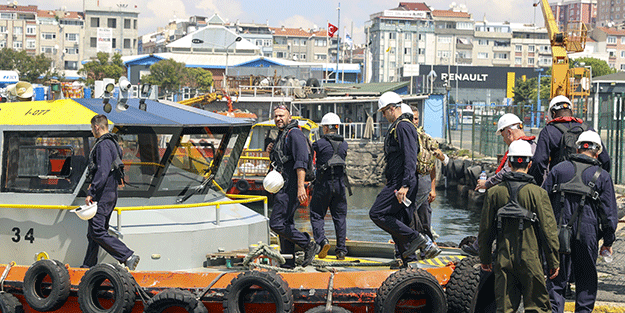 Ukrayna'ya giden gemiye İstanbul'da denetim