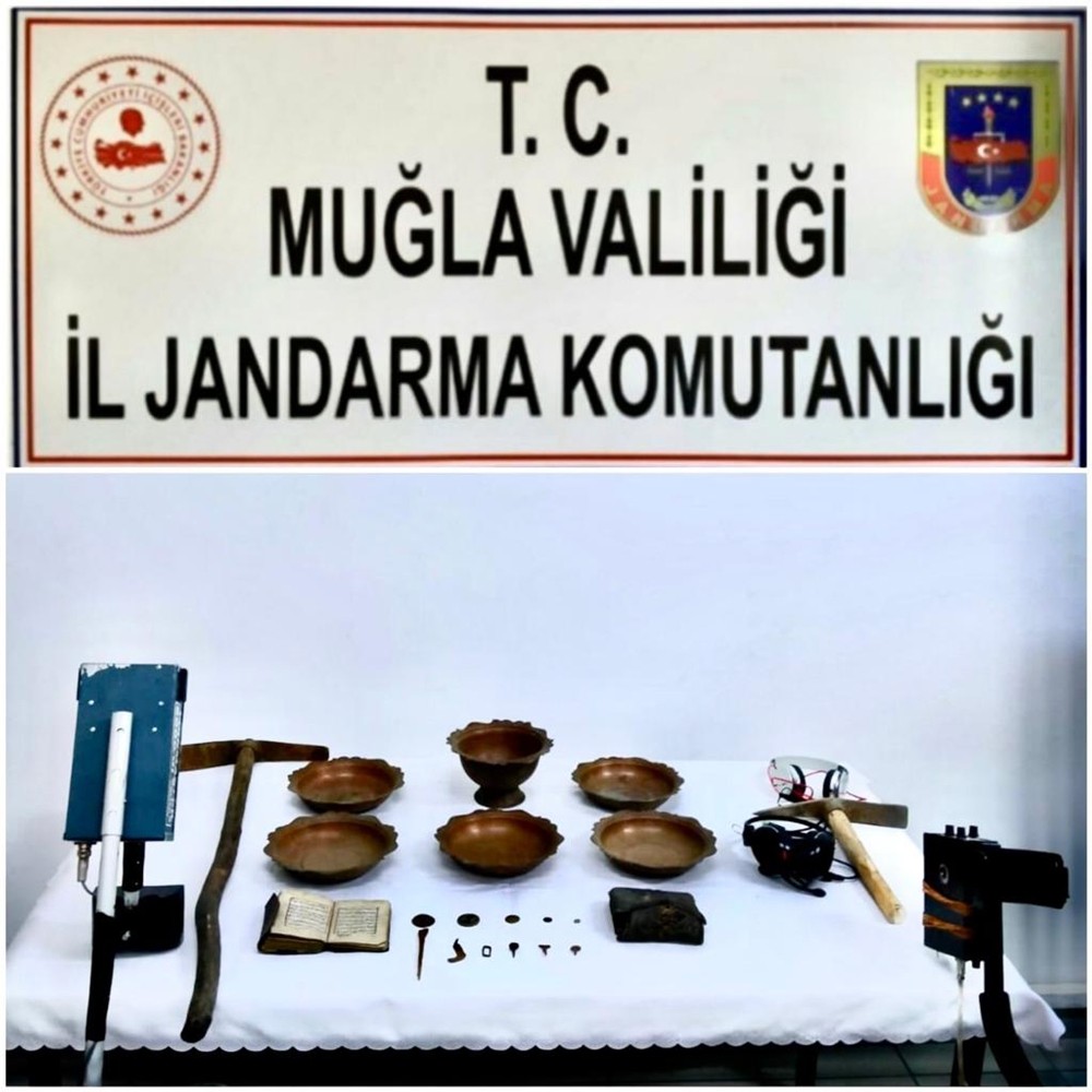 Ula’da el yazması Kur’an ele geçirildi 
