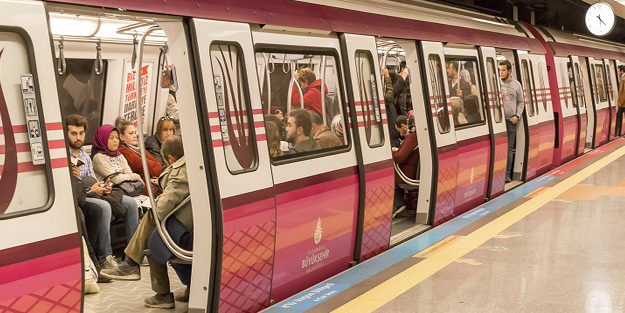 İkinci sürücüsüz metronun tünelleri birleştirildi