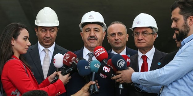  Bakan Arslan: Bu proje ile Karadeniz'i Akdeniz'e bağlayacağız