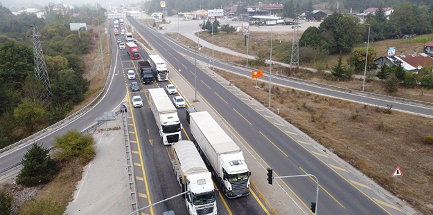 Ulaştırma Bakanlığı'ndan Bolu Dağı kararı! O araçların girişi yasaklandı