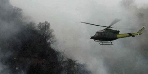 Ülke şokta! Turizm Bakanı'nı taşıyan helikopter düştü