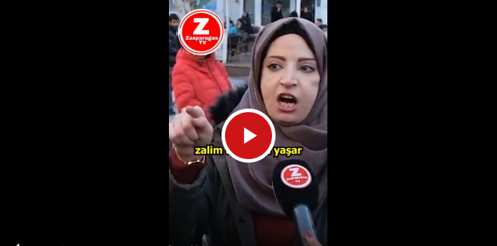 Ülkenize dönün diye bağıran faşistlere Suriyeli kadın böyle seslendi. Bu Allah sözüdür! Zalim yaşattığını yaşar