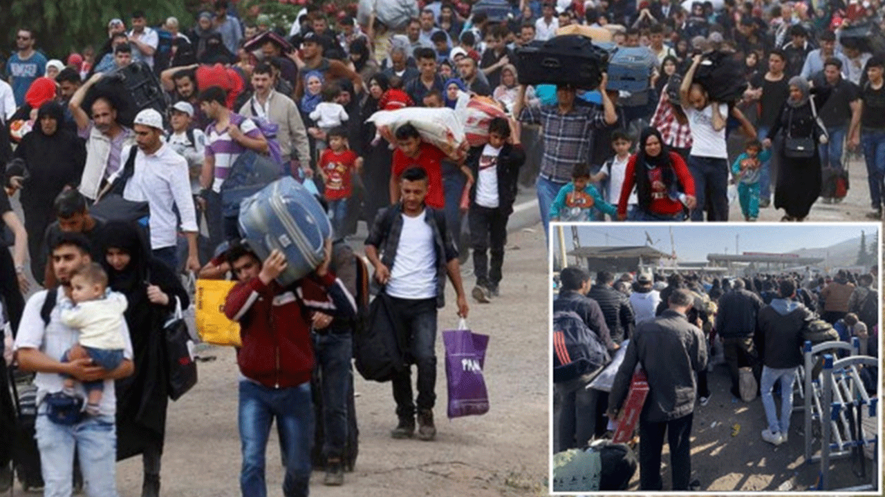 Ülkesine dönen Suriyeli sayısı belli oldu