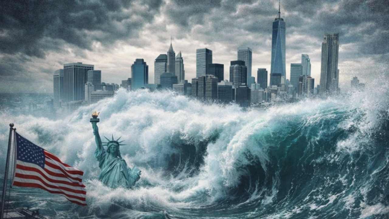 Ülkeyi korku sardı: ABD'yi tsunami vuracak