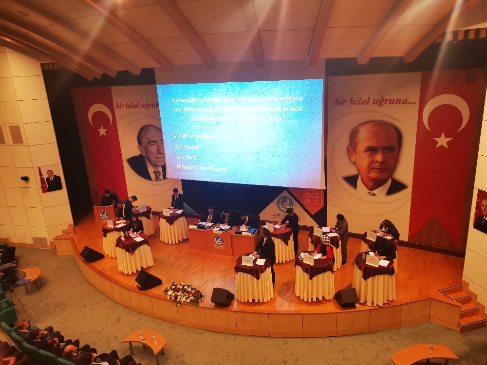 Ülkü Ocakları Bilgi Yarışması finali yapıldı 