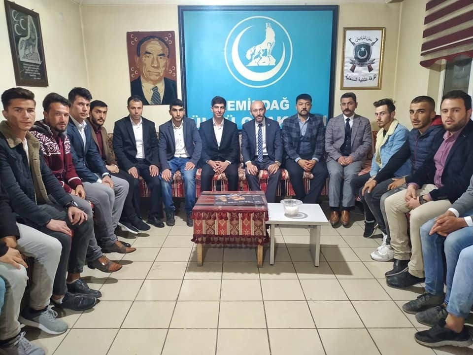 Ülkü Ocaklarından yaşlılara Korona virüs hizmeti 