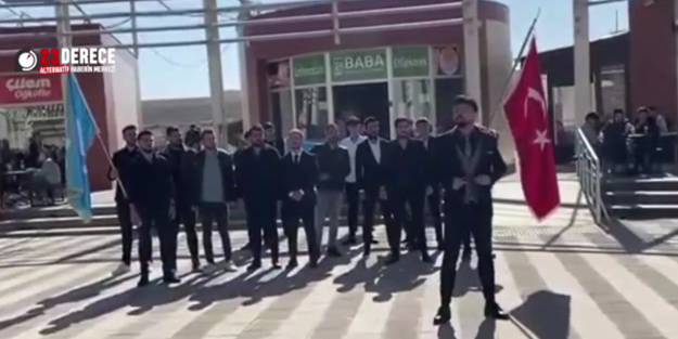Ülkücü öğrenciler terör sevicilere meydan okuyunca hedef oldu!