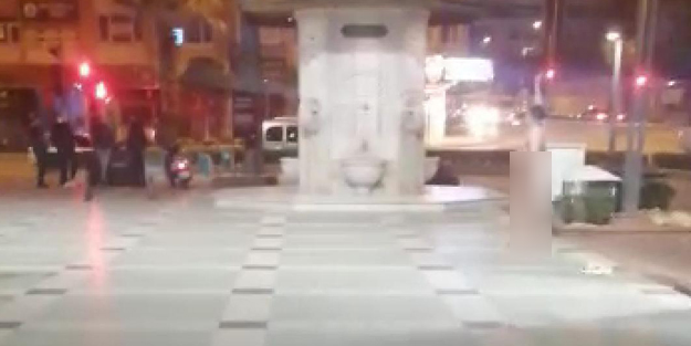 Ulu orta soyundu 'yaşasın devrimci gençlik' sloganı attı