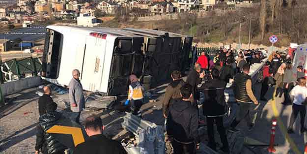 Uludağ'da feci kaza! Çok sayıda yaralı var
