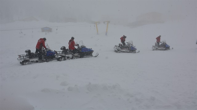 Uludağ'da kar kalınlığı 2 metreyi geçti