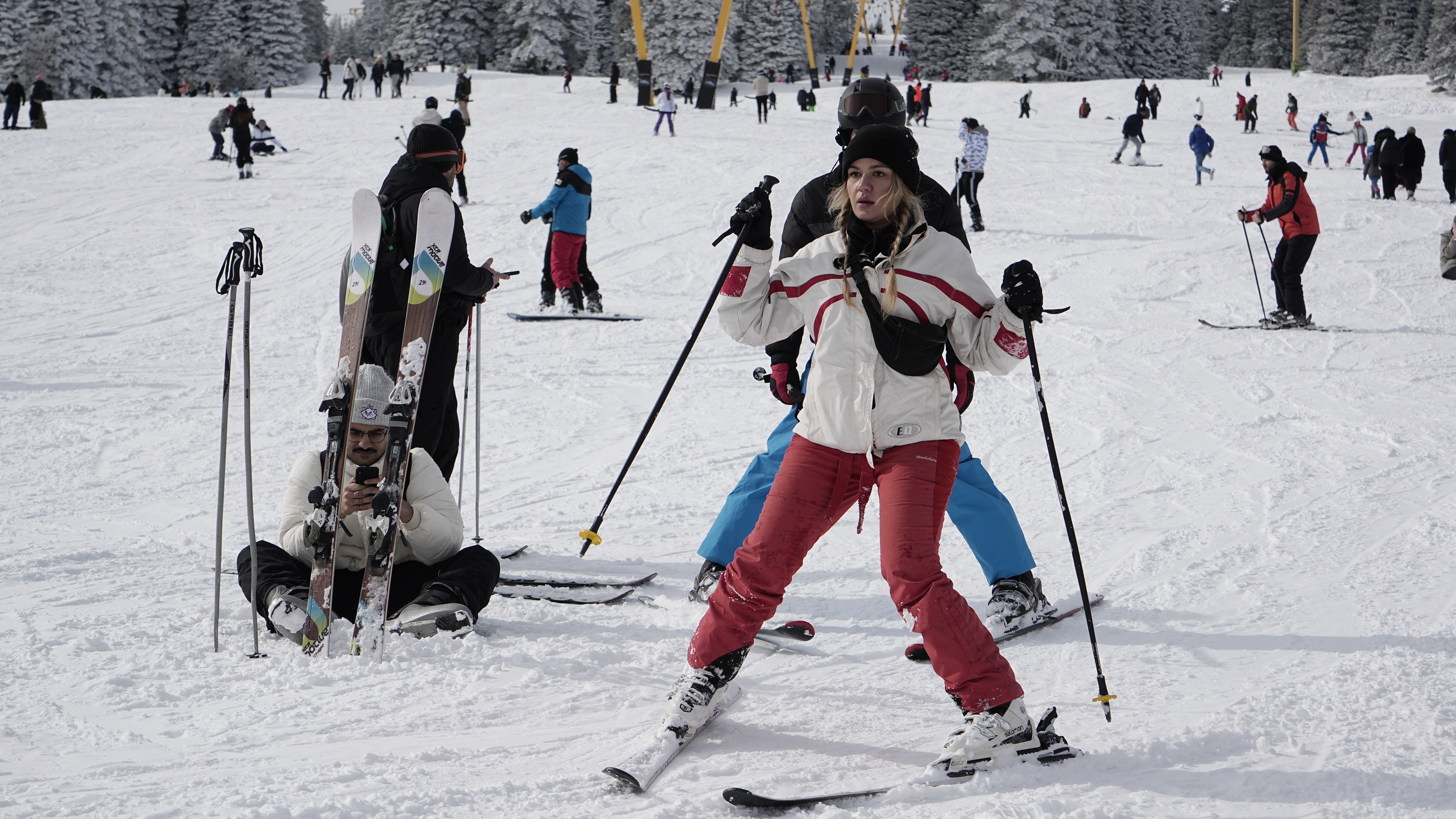 Uludağ'da sezon açıldı, kayak ücretleri bakın ne oldu?