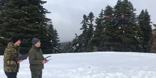 Uludağ'daki kayıp dağcılar için gönderildi! Türkiye'de sadece 1 tane var