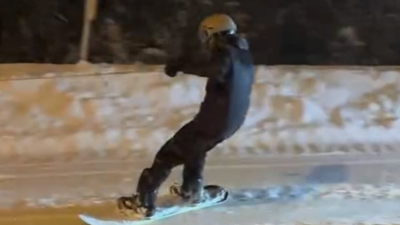 Uludağ'dan şehre bakın nasıl indi!