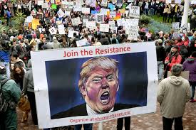 Ulusal Başkanlık Gününde Trump’a protesto