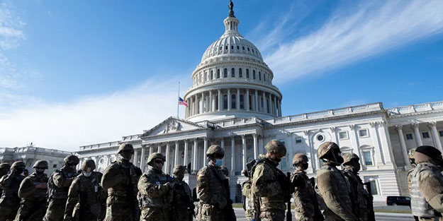 Ulusal Muhafızlar başkent Washington'dan çekildi