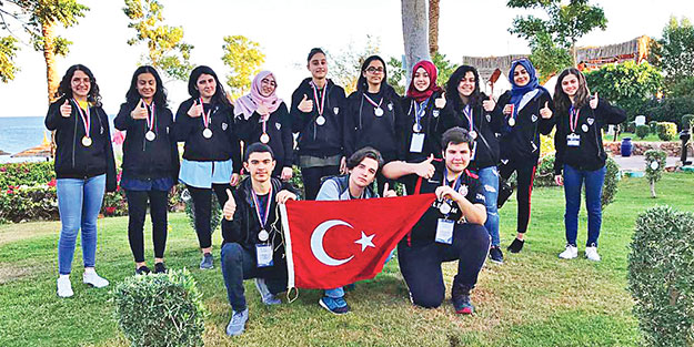 Uluslararası Bilim ve Mühendislik Olimpiyatı’na Türkiye damgası