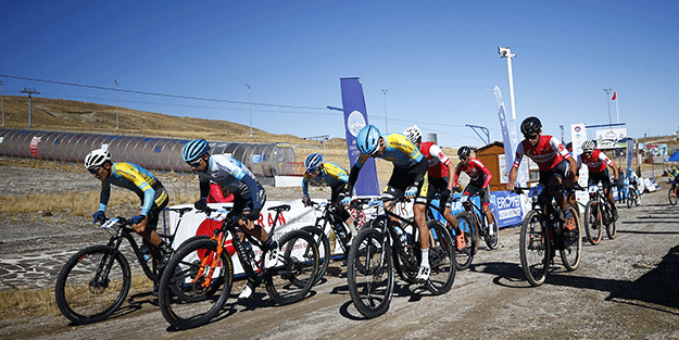 Uluslararası Erciyes MTB Cup Dağ Bisikleti Yarışları'nın son etabı yapıldı