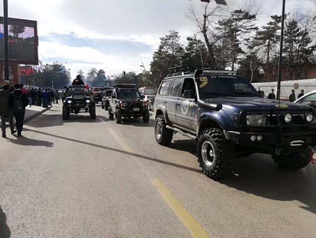 Uluslararası Türkiye Off-Road Yarışları öncesi şehir turu
