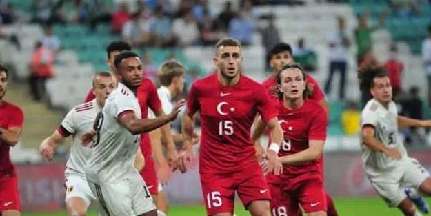 Ümit Milliler, Belçika'ya farklı yenildi