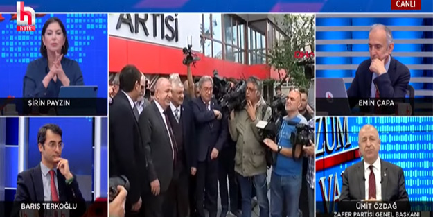Ümit Özdağ Halk TV ekranında bakanlık isteğini itiraf etti!