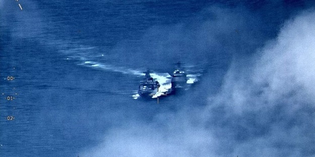 Umman Denizi'nde tehlikeli ABD-Rus gemileri yakınlaşması