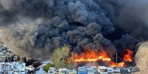 Umman'da büyük yangın