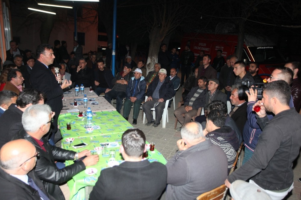 Ümmet Akın gece gündüz efeler için sahada 