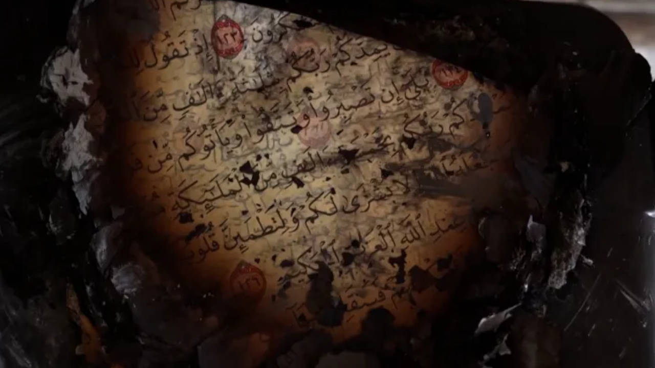 Ümmet rezilliğe battı! İsrail, Hz. Ömer'in yaptırdığı camiyi ateşe verdi!