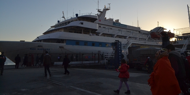Ümmetin Gemisi Mavi Marmara Şehitler Diyarı Çanakkale'de