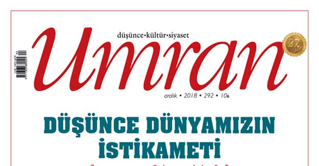 Umran Aralık 2018/292. sayı çıktı!
