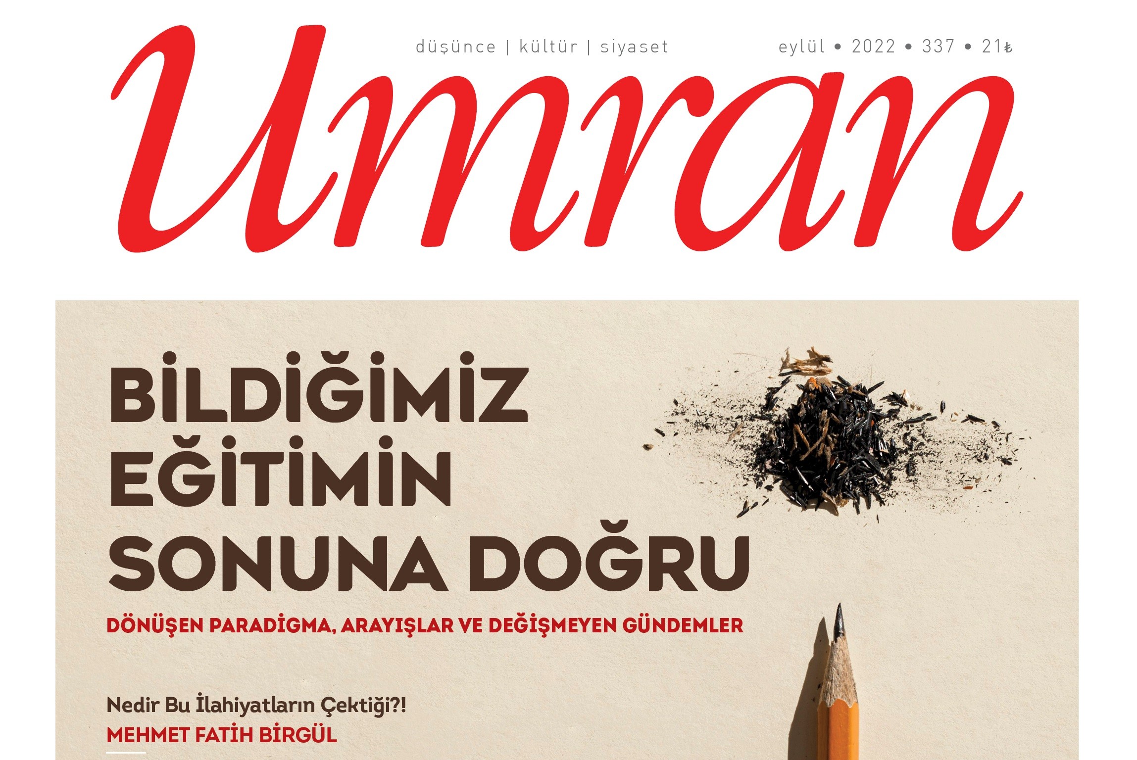 Umran Dergisi Eylül 2022 Çıktı!...