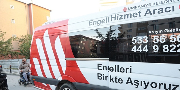 Ümraniye Belediyesinden 14 yıldır engel tanımayan hizmetler