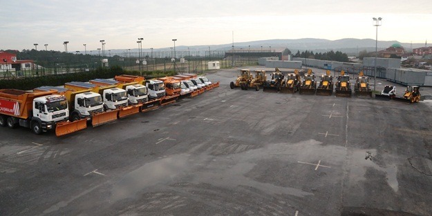 Ümraniye kışa şimdiden hazır