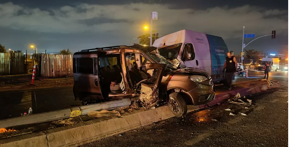 Ümraniye'de feci kaza