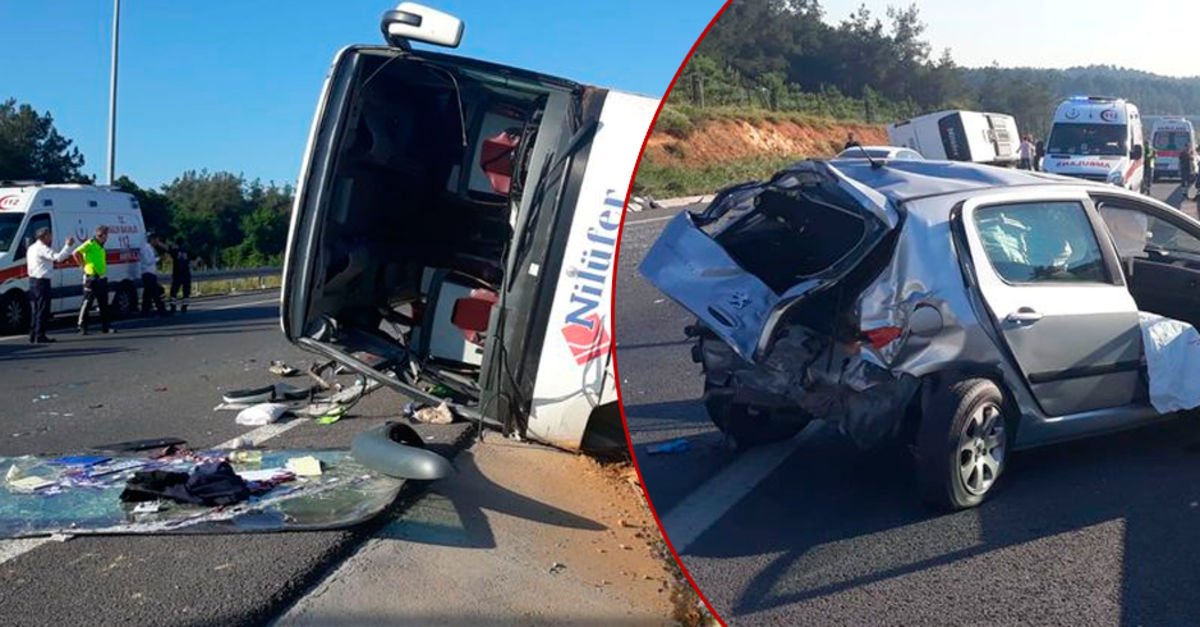 Ümraniye'de feci kaza... Ölü ve yaralılar var