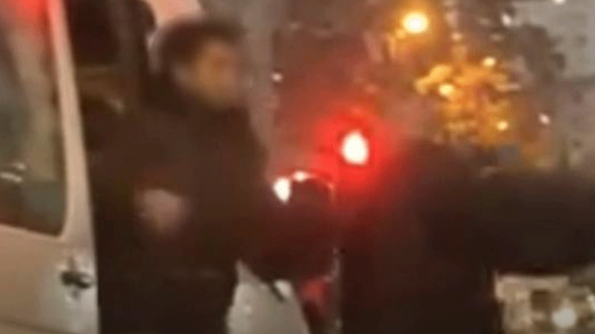 Ümraniye'de kağıt toplayan çocuğa yumruk!