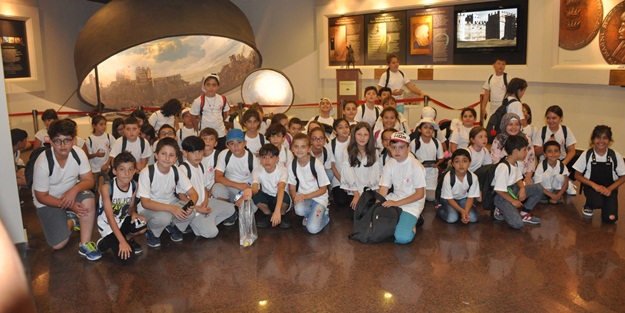 Ümraniyeli bilge çocukların tarih gezisi