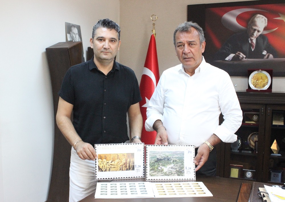 UNESCO Dünya Mirası Geçici Listesindeki Uzunyuva ve Beçin’e posta pullu tanıtım 