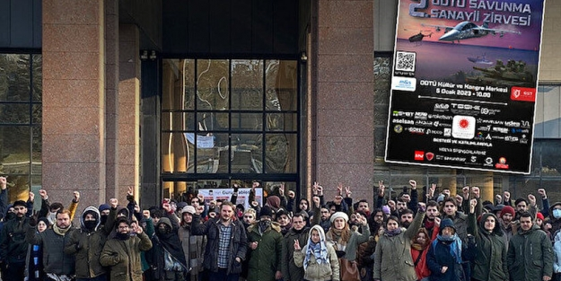 Üniversite değil Kandil üssü! ODTÜ’de Savunma Sanayi etkinliğine saldırı