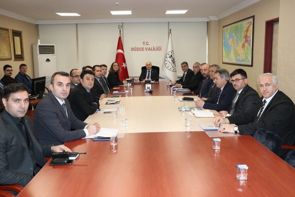 Üniversite Güvenlik Koordinasyon toplantısı yapıldı 