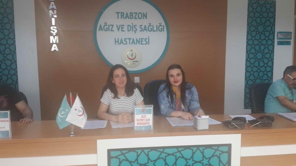Üniversite öğrencileri iş başı yaptı 