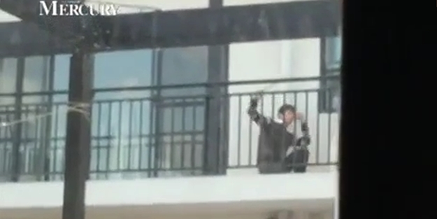 Üniversite öğrencisinin vahşetini komşuları görüntüledi