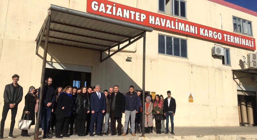 Üniversite örencilerinden Gümrük Müdürlüğü gezisi 