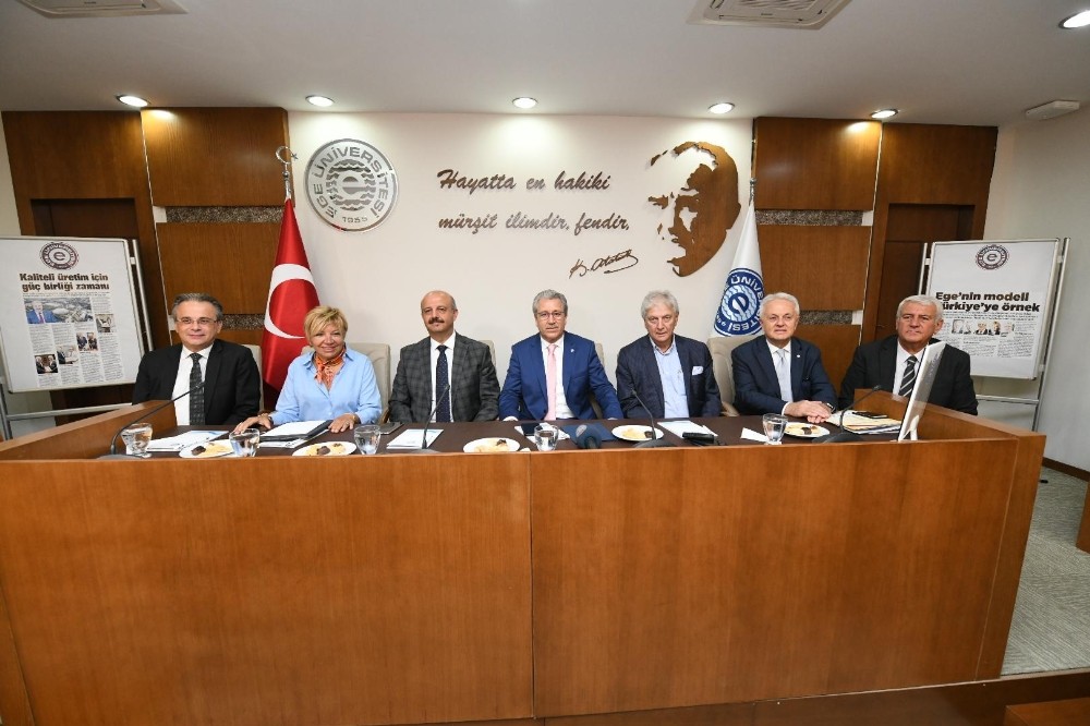 “Üniversite Sanayi İşbirliğinde Ege Üniversitesi Modeli” tanıtıldı 