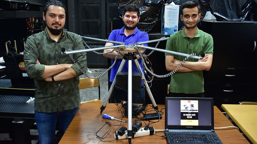 Üniversitelilerden 'Ses Konumu Tespit Sistemi'